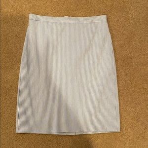 Seersucker JCrew skirt
